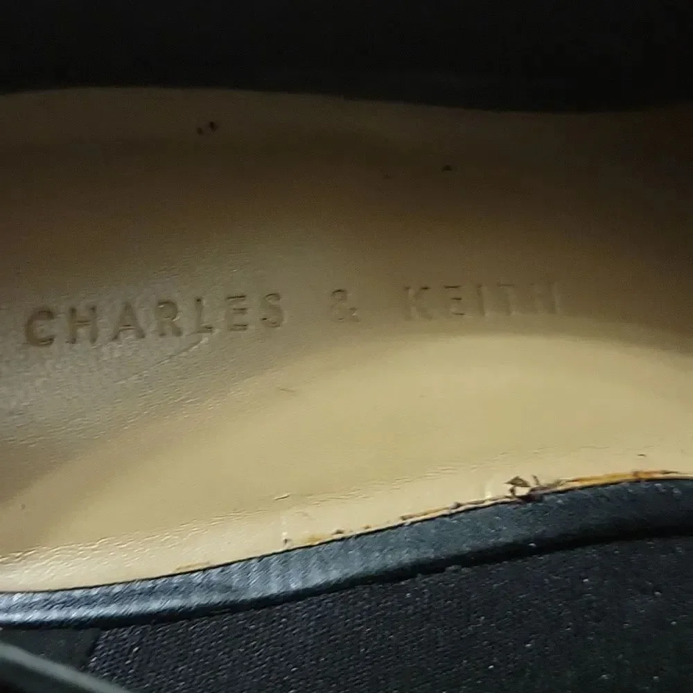 BRAND NEW CHARLES & KEITH PLATFORM WEDGE PLATFORM SHOES